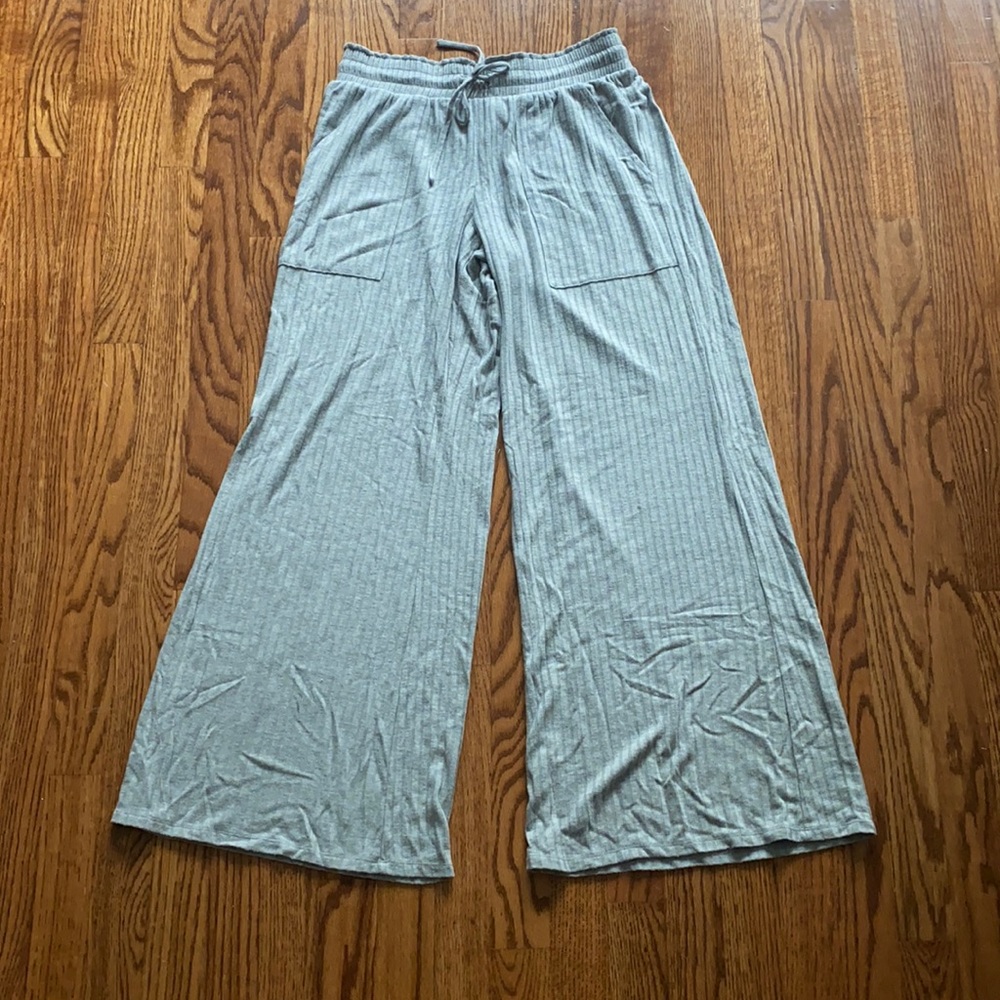 Grey sweatpants